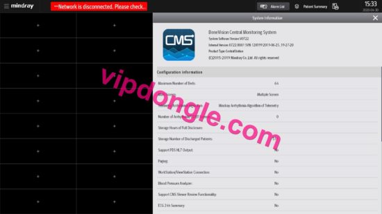 Mindray BeneVision Central Monitoring System