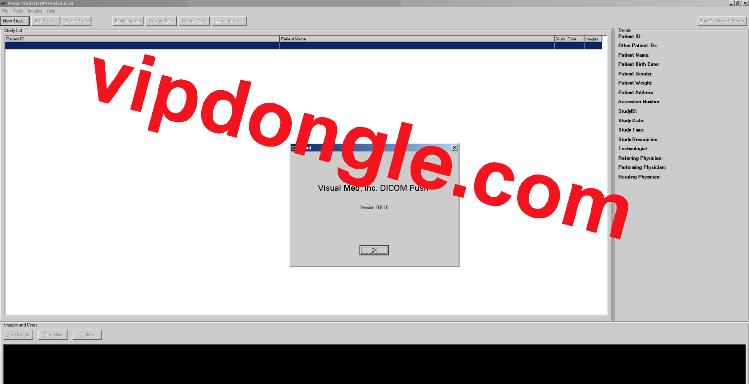 Visual Med Dicom Software Sentinel Dongle Vip Dongle Team