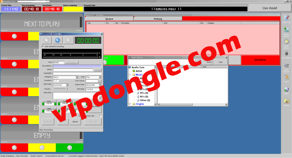 Autoplus Radio Automation Software Dongle - Vip Dongle Team