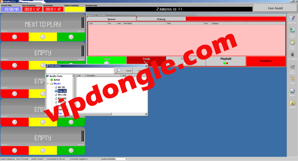 Autoplus Radio Automation Software Dongle - Vip Dongle Team