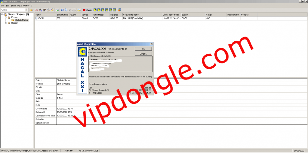 CHACAL XXI Sentinel SuperPro Dongle - Vip Dongle Team