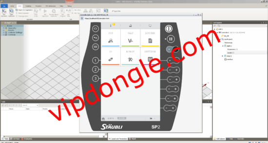 Stäubli Robotics Suite Test with Sentinel HL Dongle Emulator Stäubli Robotics Suite: Enhancing Robotic Automation